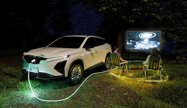 تجربه‌ای تکرار نشدنی از کمپ با قابلیت V۲L اف‌ایکس تمام‌برقی