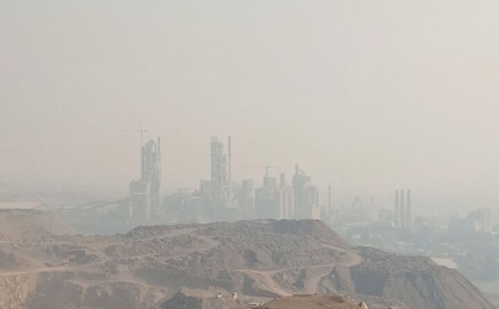 شاخص آلایندگی سیمان تهران بالاتر از حد مجاز صنعتی و شهری