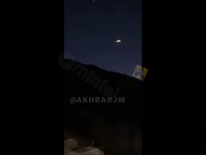 موشک ایران بر فراز سلیمانیه عراق؟ | حملات موشکی ایران به مقرهای موساد؟