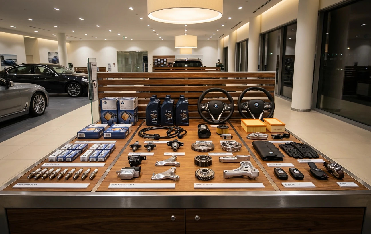 لوازم یدکی بی ام و در تهران؛ راهنمای جامع انتخاب قطعات اصل با گارانتی و ارسال فوری