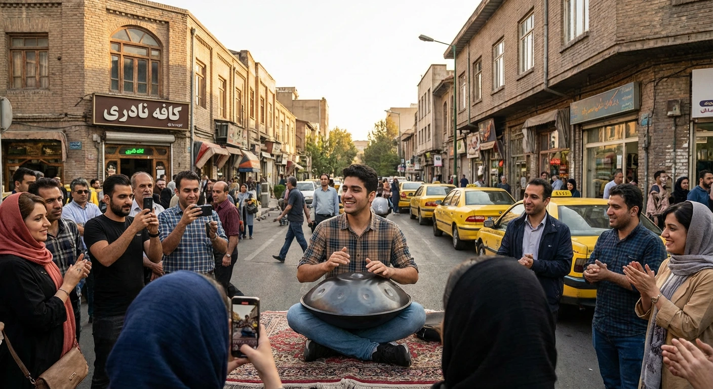 بازار موسیقی در رکود اقتصادی؟ نگاهی به افزایش خرید سازهای آرامشبخش مانند هنگ درام