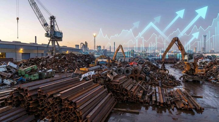 تحلیل بازار ضایعات آهن: بهترین زمان برای تبدیل قراضه به نقدینگی