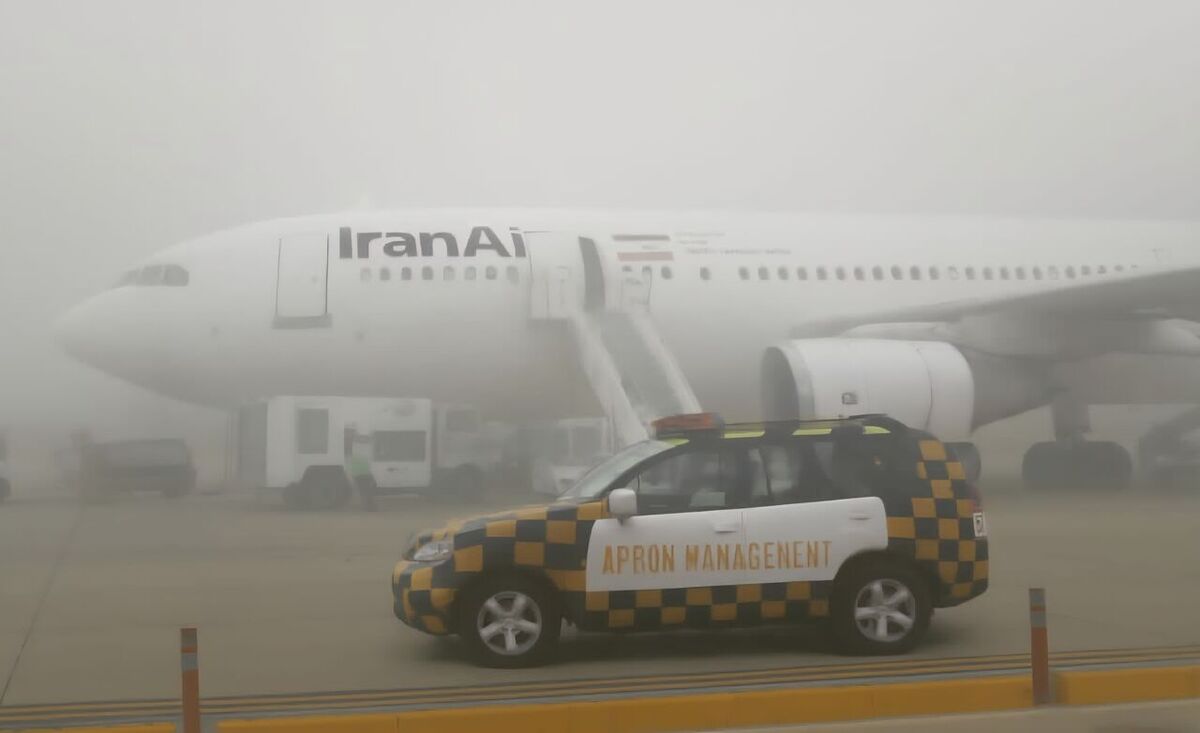 ۲ پرواز فرودگاه بوشهر به دلیل مه غلیظ در شیراز فرود آمدند