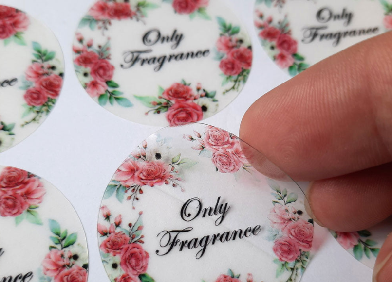 چاپ لیبل شیشه ای