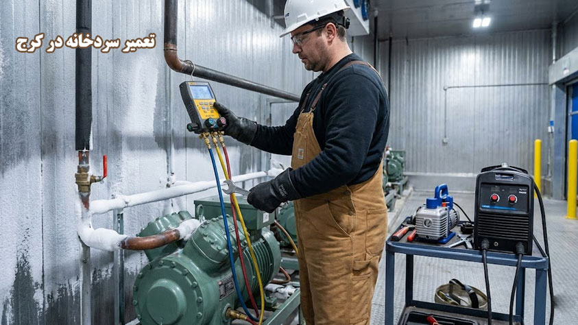 تعمیر سردخانه در کرج