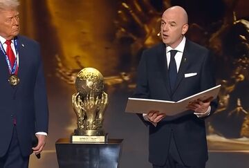 اهدای جایزه صلح فیفا به ترامپ «جوک قرن» نام گرفت