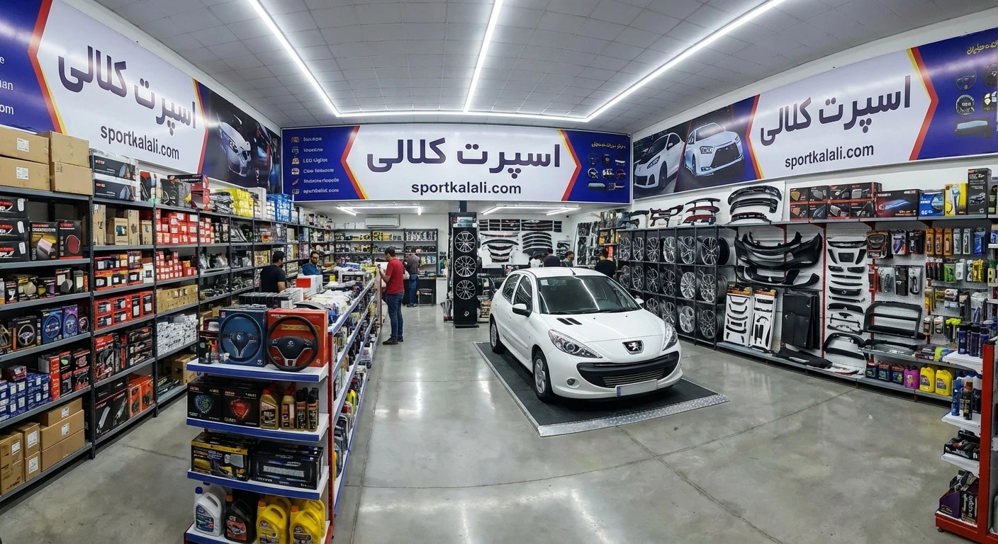 خرید لوازم جانبی و قطعات خودرو با ارسال سریع در مشهد ، معرفی فروشگاه اسپرت کلالی