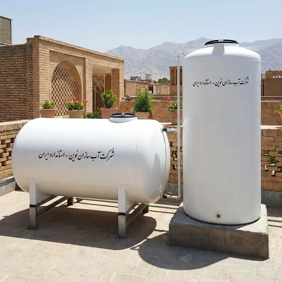 تفاوت مخزن افقی و مخزن عمودی؛ کدام گزینه برای شما مناسبتر است؟