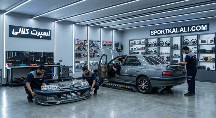 خرید لوازم جانبی و قطعات خودرو با ارسال سریع در مشهد ، معرفی فروشگاه اسپرت کلالی