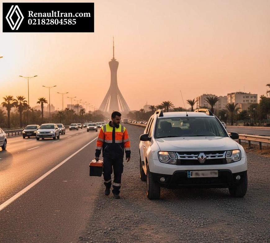 هزینه پنهان خرابی در سفر: چرا امداد خودرو رنو در تهران برای داستر/تالیسمان حیاتی است؟