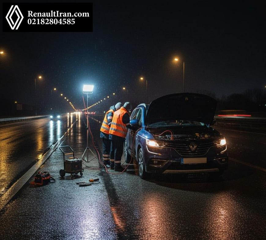 هزینه پنهان خرابی در سفر: چرا امداد خودرو رنو در تهران برای داستر/تالیسمان حیاتی است؟