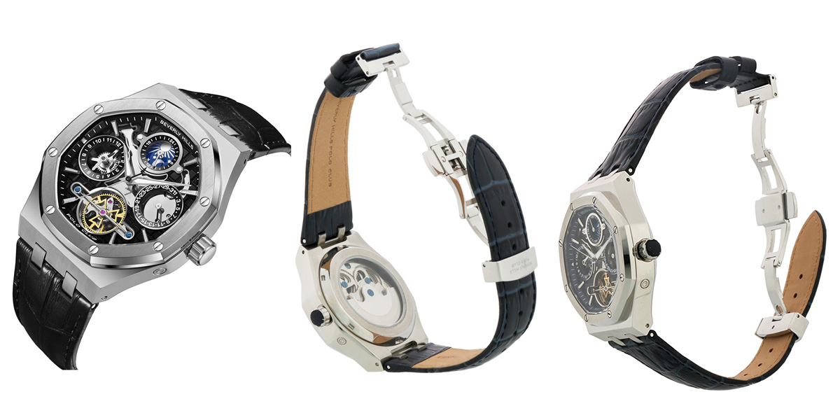 ساعت بند چرمی