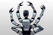 از اولین ربات انسان‌نما جهان با ۶ بازوی رباتیک رونمایی شد