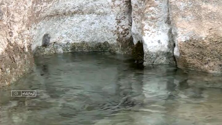 چشمه‌های طاق‌بستان دوباره جان گرفتند