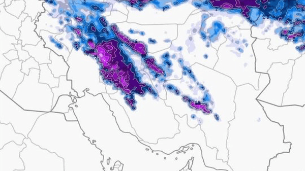 قویترین سامانۀ برفی در راه ایران