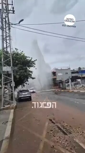 اختلال در زیرساخت های توزیع آب شهر طبریه فلسطین اشغالی