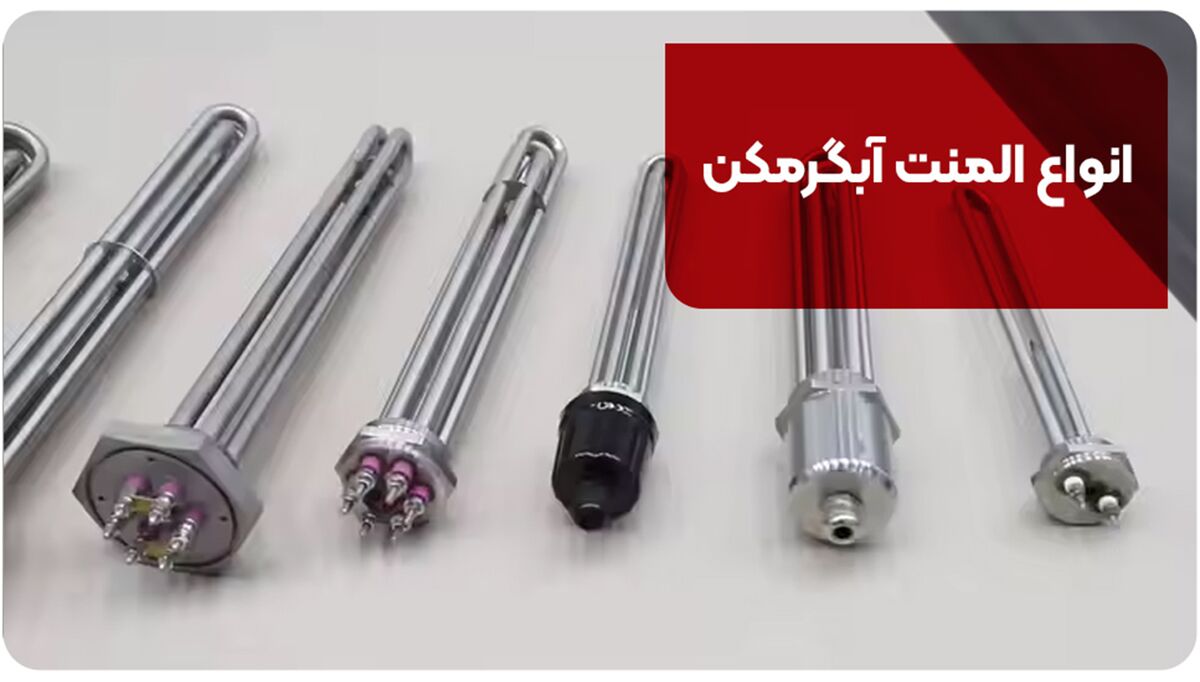 انواع المنت آبگرمکن