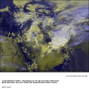 حرکت ابر های عظیم بارشی در جنوب ایران