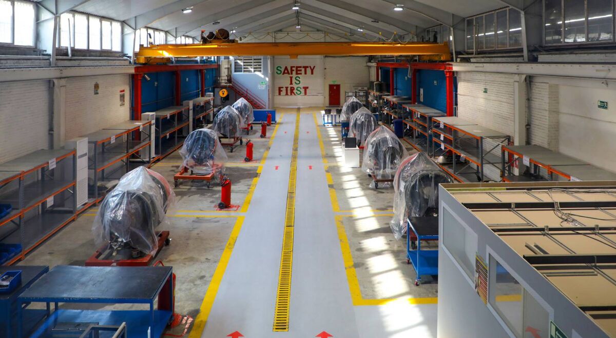 قشم ایر تحریمها را شکست؛ کارگاه پیشرفته تعمیر موتور افتتاح شد