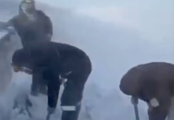 برف یک متری کرمان چوپانان را غافلگیر کرد