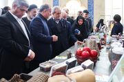 بازدید رئیس جمهور از نمایشگاه فرصت‌های اقتصادی خراسان جنوبی