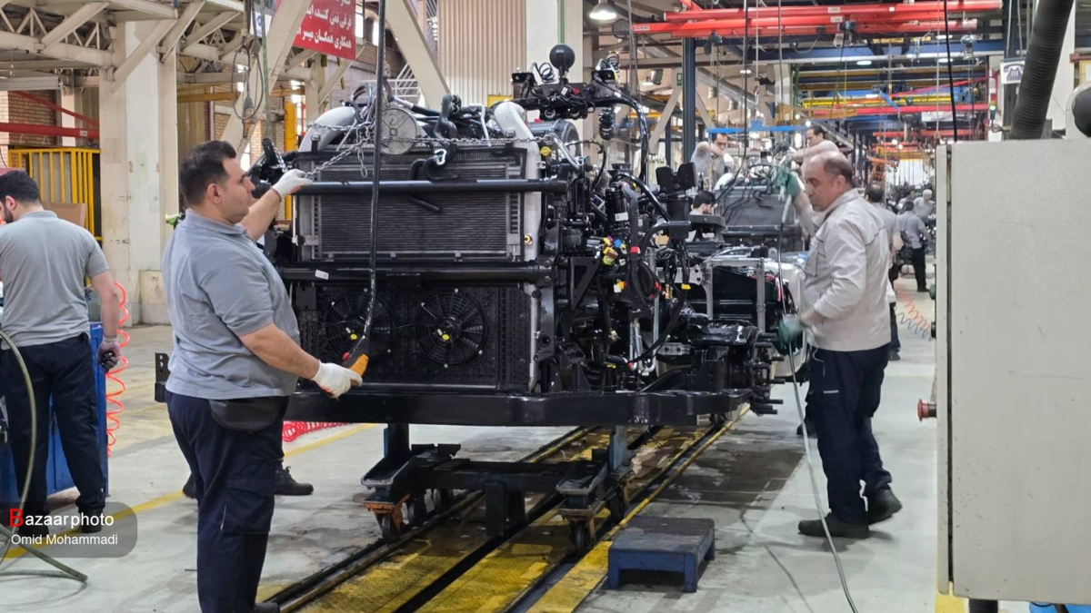 افتتاح خط تولید کشنده GX۵۶۰ با هدف نوسازی ناوگان حمل و نقل تجاری