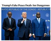 فارین پالیسی: توافق‌های صلح ترامپ «فیک» و «خطرناک» هستند