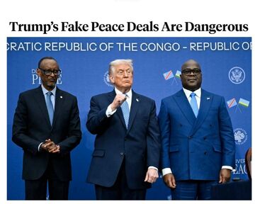 فارین پالیسی: توافق‌های صلح ترامپ «فیک» و «خطرناک» هستند