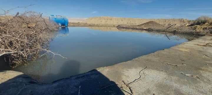 بارندگی‌های اخیر دو استخر ذخیره آب عشایری پارسیان را آبگیری کرد