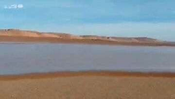 آب‌گیری پهنه‌های کویر شرقی بهاباد