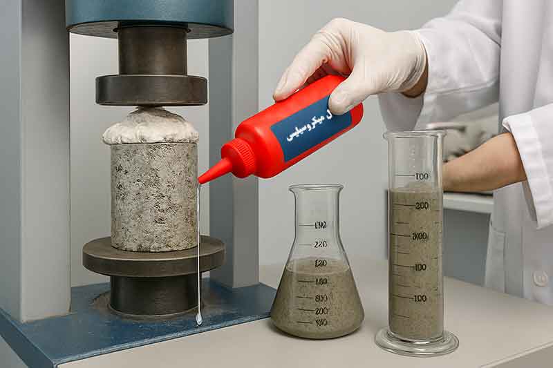 افزایش مقاومت بتن تا ۶۰٪ با ژل میکروسیلیس؛ واقعیت است یا یک ادعا؟!