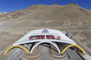 طولانی‌ترین تونل بزرگراهی جهان در چین به بهره‌برداری رسید: ۲۲.۱۳ کیلومتر