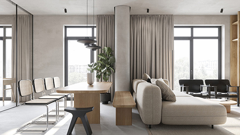 افزایش استفاده از میکروسمنت در پروژه های ساختمانی لوکس