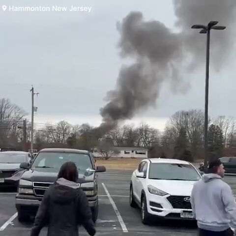 سقوط ۲ بالگرد در نیوجرسی آمریکا