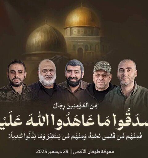 القسام شهادت شماری از فرماندهان ارشد خود را اعلام کرد