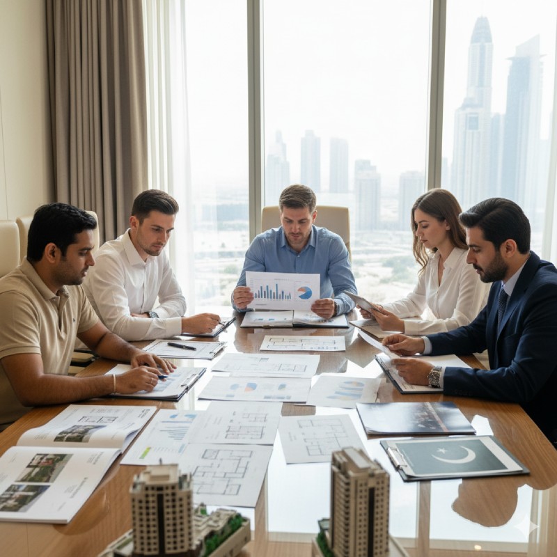 خریداران ملک در دبی از چه ملیت‌هایی هستند؟