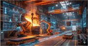 ربات‌ها در نزدیکی کوره بلند؛ هوش مصنوعی در صنعت فولاد چه می کند؟