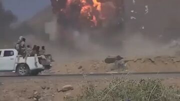 حملات هوایی سنگین عربستان به شرق یمن