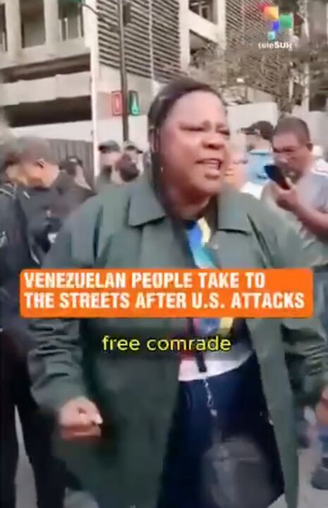 خشم مردم ونزوئلا از ربوده شدن رئیس‌جمهور کشورشان توسط آمریکا