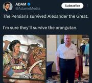 واکنش طنز یک کمدین آمریکایی به تحولات ایران: "ایرانی‌ها از این اورانگوتان هم عبور می‌کنند"