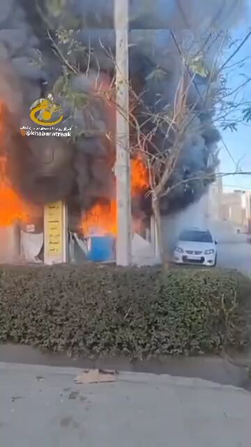 ماموران یگان ویژه بجنورد، خودروی شهروند را از آتش اغتشاش‌گران نجات دادند