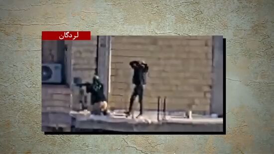 تروریست‌های مسلح با سلاح‌های آمریکایی در ساختمان‌های نیمه‌کاره