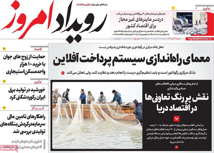 روزنامه ۲۲ دی