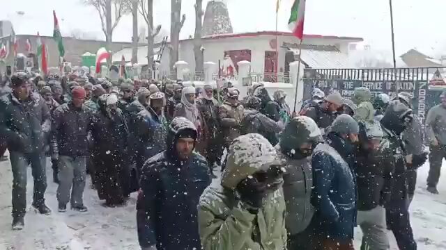 تظاهرات مردم هند در حمایت از ایران