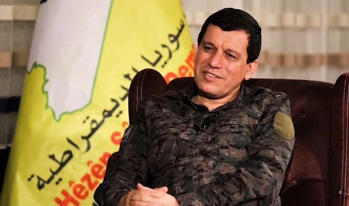 مظلوم عبدی برای دیدار با احمد الشرع وارد دمشق شد