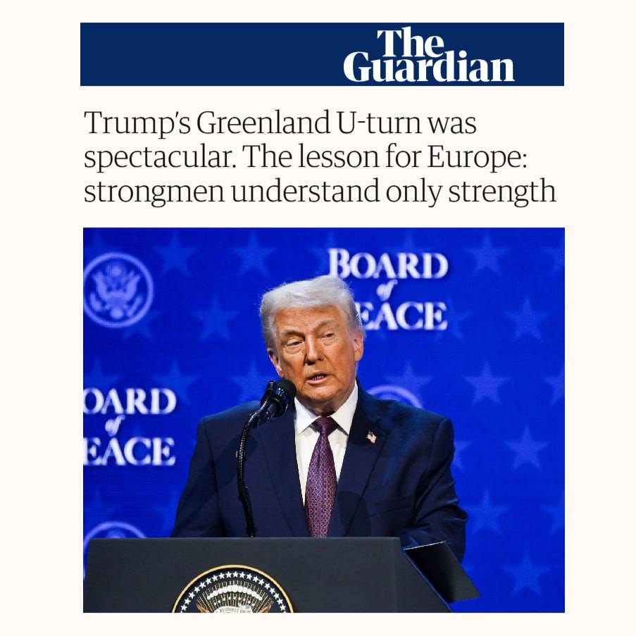 عقب‌نشینی ترامپ از تهدید نظامی گرینلند، یعنی او فقط زبان زور را می‌فهمد