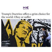 دکترین ترامپ: یا باید «اطاعت» کنید یا «رنج» بکشید