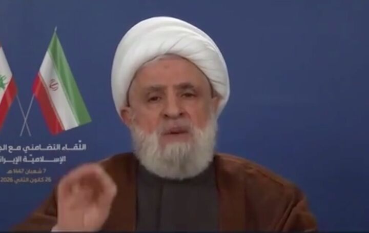 شیخ نعیم قاسم: ترامپ با تهدید امام خامنه‌ای ده‌ها میلیون نفر را تهدید کرده است