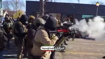 اعتراضِ همراه با سرکوب خشن در کشورِ مدعی دموکراسی