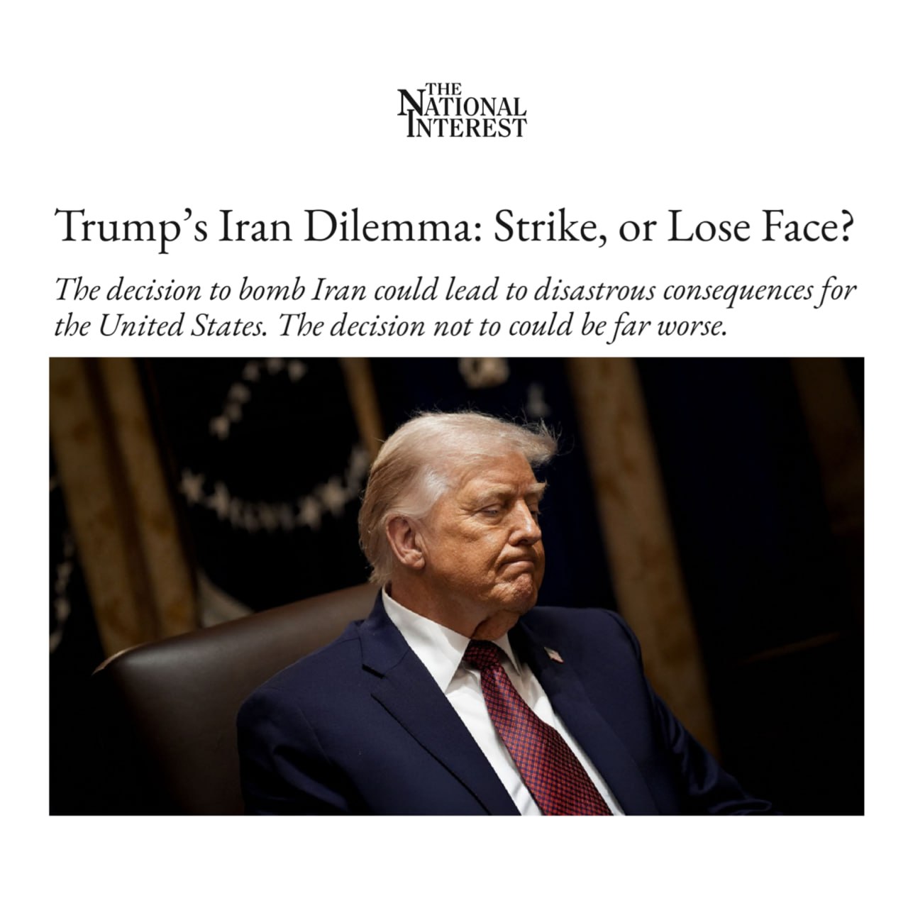 ترامپ میان جنگ فاجعهبار با ایران و عقبنشینی تحقیرآمیز گرفتار شده است